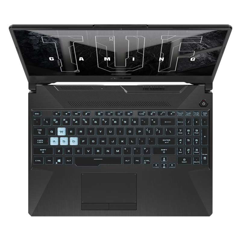 لپ تاپ 15.6 اینچی ایسوس مدل TUF Gaming F15 FX506HF-HN075-i5 11260H 8GB 512SSD RTX2050 - کاستوم شده