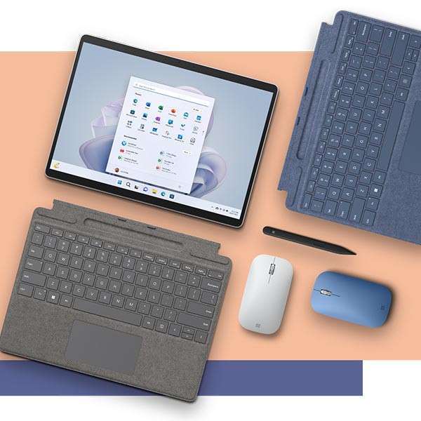 کیبورد بی سیم تبلت مایکروسافت مدل سیگنیچر  MS SURFACE SIGNATURE KEYBOARD  & Slim PEN 2