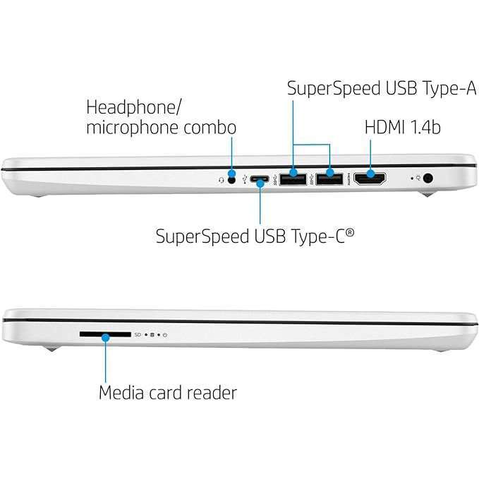 لپ تاپ 14 اینچی اچ‌ پی مدل 14s-dq0048nia-Celeron N4120 8GB 256SSD - کاستوم شده