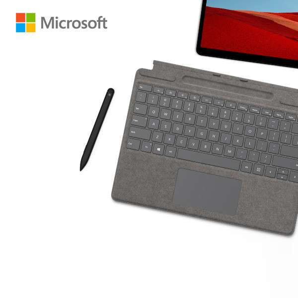 کیبورد بی سیم تبلت مایکروسافت مدل سیگنیچر  MS SURFACE SIGNATURE KEYBOARD  & Slim PEN 2