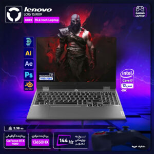 لپ تاپ لنوو 15.6 اینچی مدل LOQ 15IRX9 32-D5 1TB-SSD