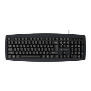 کیبورد با سیم لاجی کی مدل K113B، سوییچ ممبران، Full-Size